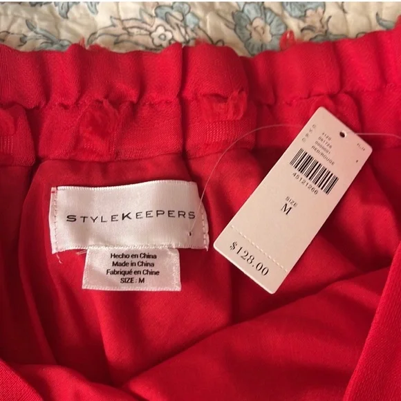 EUC Red Anthropologie StyleKeepers Skirt, Size Medium, Worn Once! - Picture 3 of 5